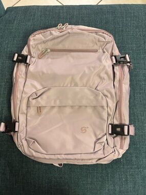Light Pink Travel Backpack